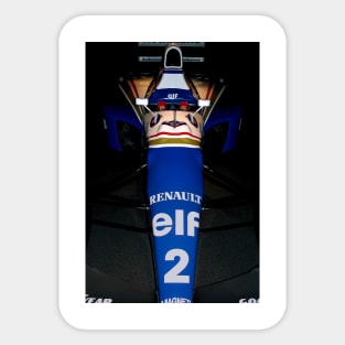 Williams FW16 - Ayrton Senna Sticker